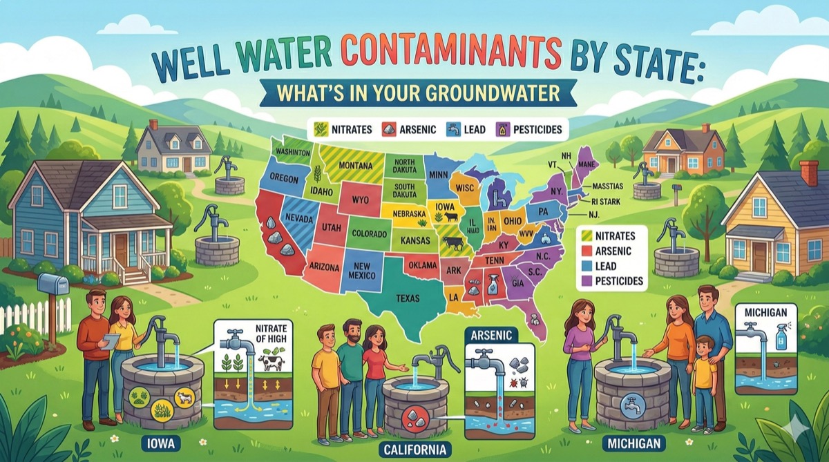 Well Water Contaminants by State: What's in Your Groundwater